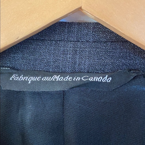 Hardy Amies Vintage 100% Wool Plaid Men’s Gray Suit Jacket Blazer Classic - Picture 3 of 16